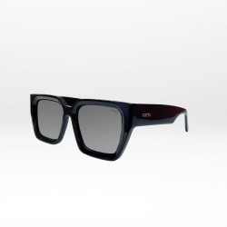 Push – Lunettes Femme Oversize en Acétate Noir Chic
