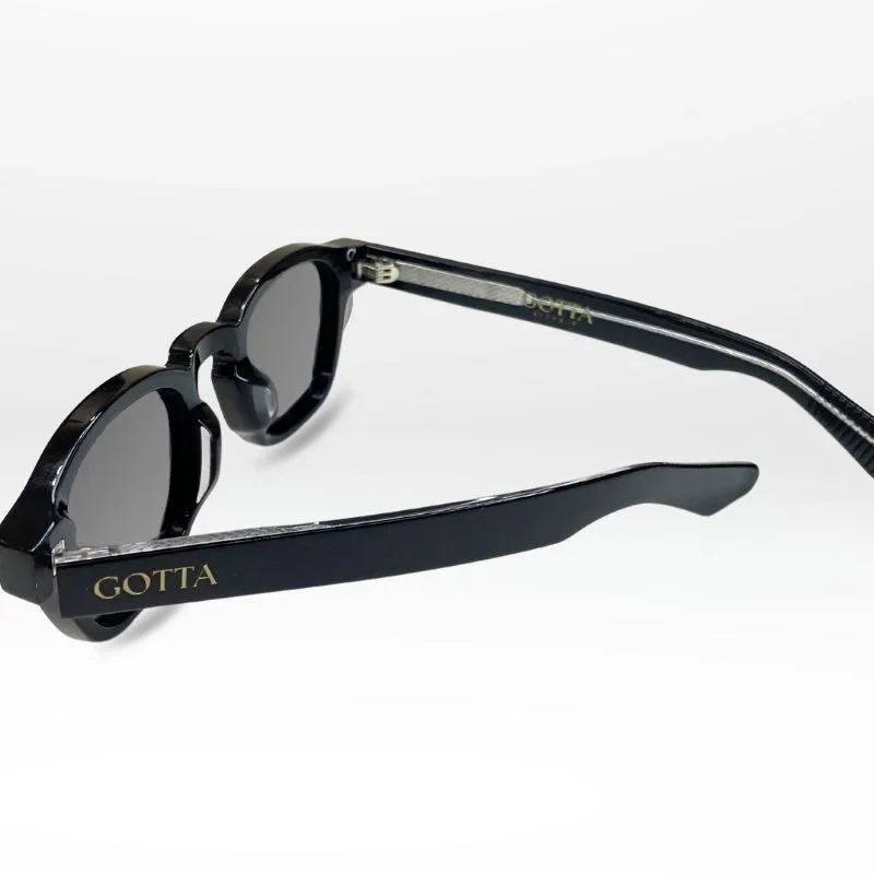 Compact Men's Sunglasses in Black or Tortoiseshell