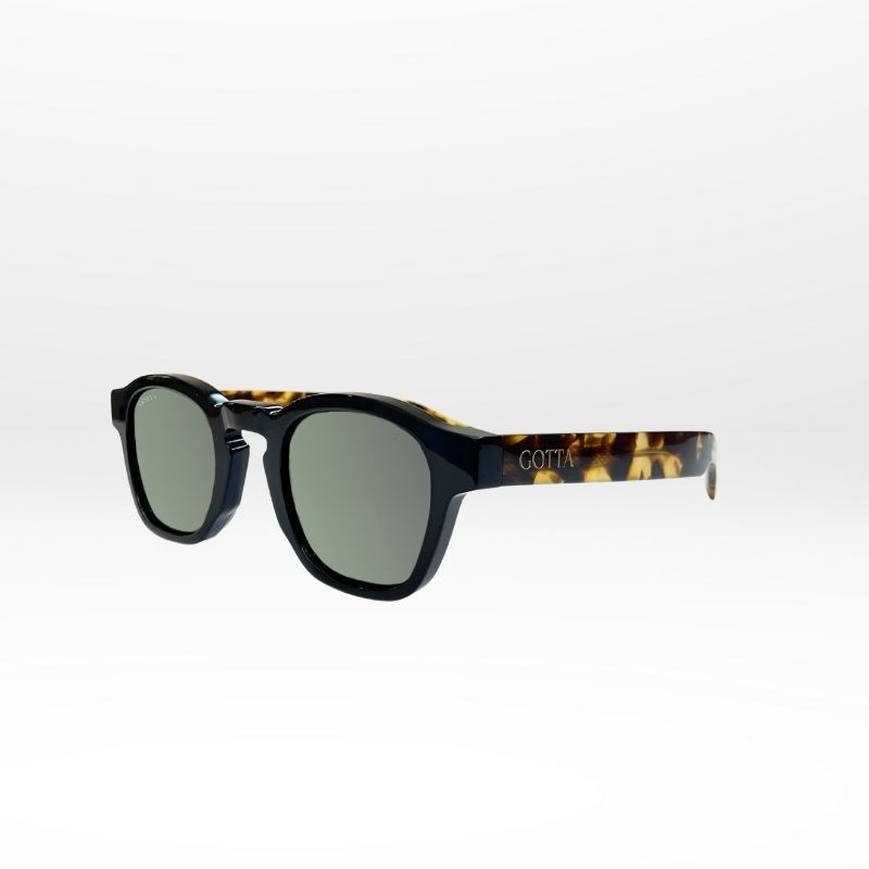 Lunettes Homme Compactes en Noir ou Écaille