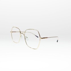 Start – Lunettes de vue femme en métal doré au style graphique | GOTTA