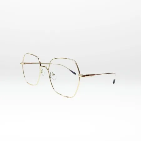 Start – Lunettes de vue femme en métal doré au style graphique | GOTTA