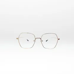 Start – Lunettes de vue femme en métal doré au style graphique | GOTTA