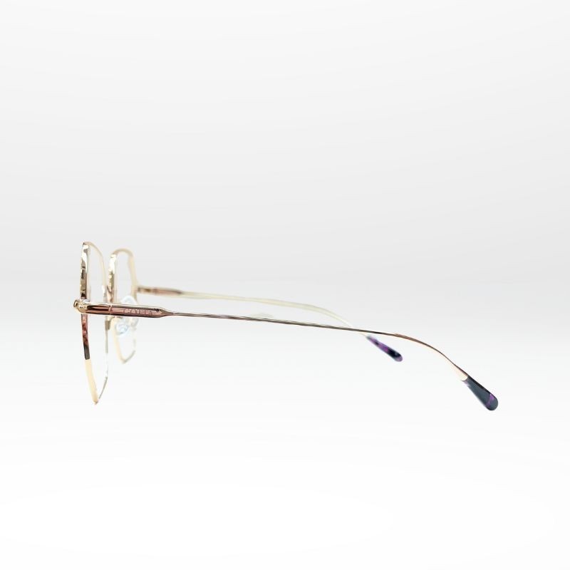Start – Lunettes de vue femme en métal doré au style graphique | GOTTA