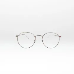 Lunettes de vue homme Chrono – Monture ronde argentée | GOTTA