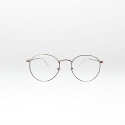 Lunettes de vue homme Chrono – Monture ronde argentée | GOTTA