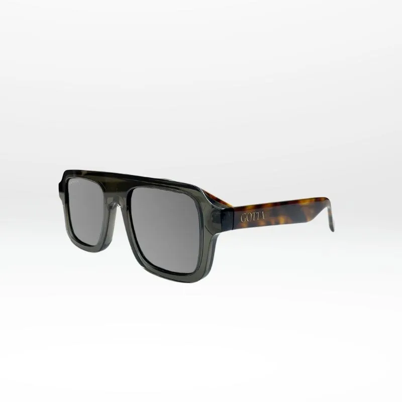 Lunettes RIDE – Monture noire ou grise avec branches écaille | Acétate premium