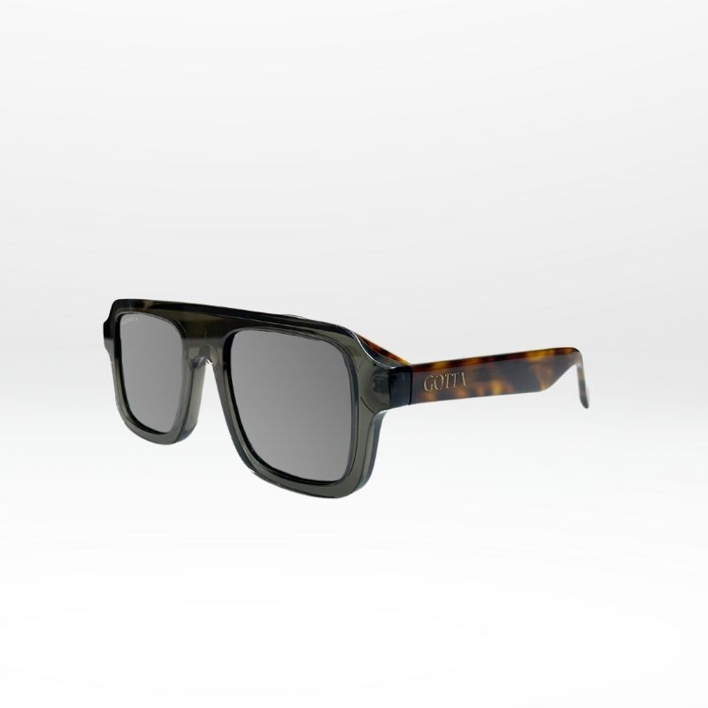 Lunettes RIDE – Monture noire ou grise avec branches écaille | Acétate premium