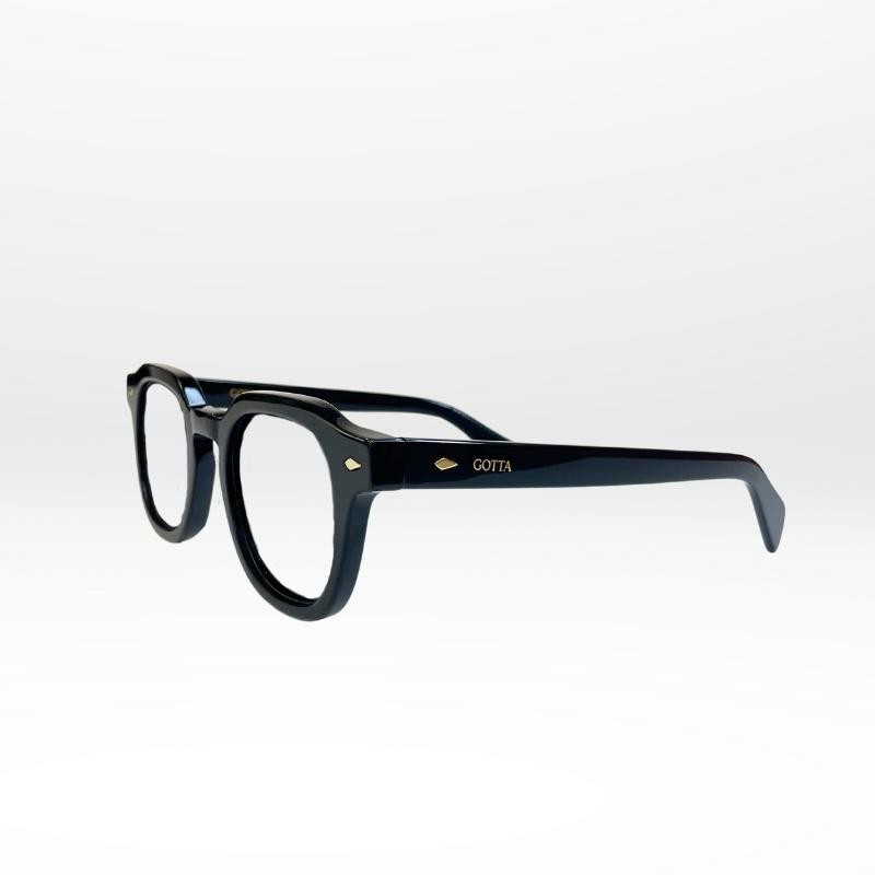 Monture Optique en Acétate Gris, Noir ou Écaille
