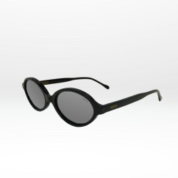 Lunettes solaires femme LOOP – Modèle tendance en acétate noir Gotta Eyewear