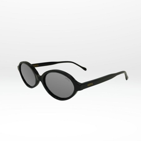 Lunettes solaires femme LOOP – Modèle tendance en acétate noir Gotta Eyewear