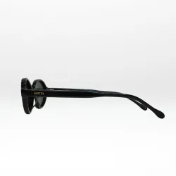 Lunettes solaires femme LOOP – Modèle tendance en acétate noir Gotta Eyewear