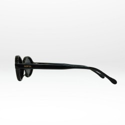 Lunettes solaires femme LOOP – Modèle tendance en acétate noir Gotta Eyewear