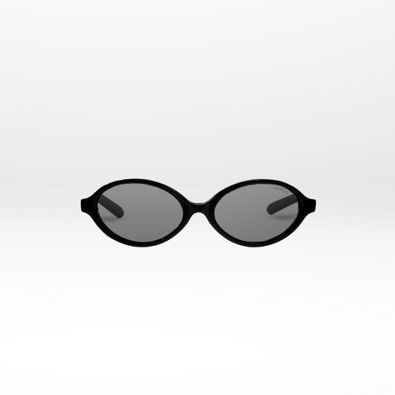 Lunettes solaires femme LOOP – Modèle tendance en acétate noir Gotta Eyewear