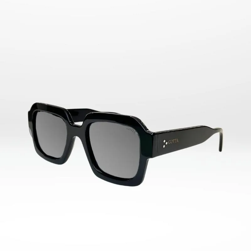 WAY – Lunettes de soleil carrées noires homme | GOTTA Eyewear
