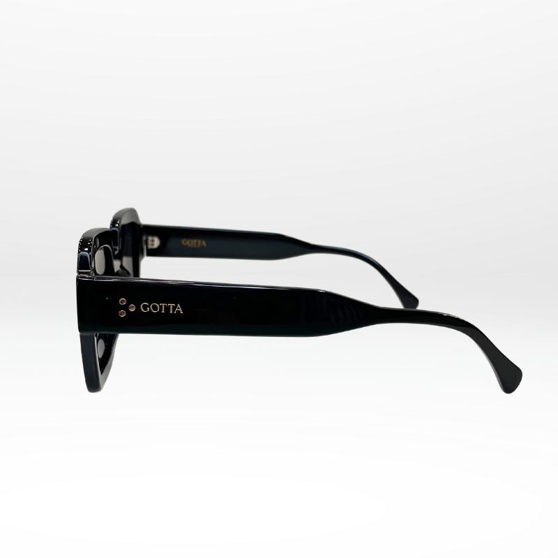 WAY – Lunettes de soleil carrées noires homme | GOTTA Eyewear