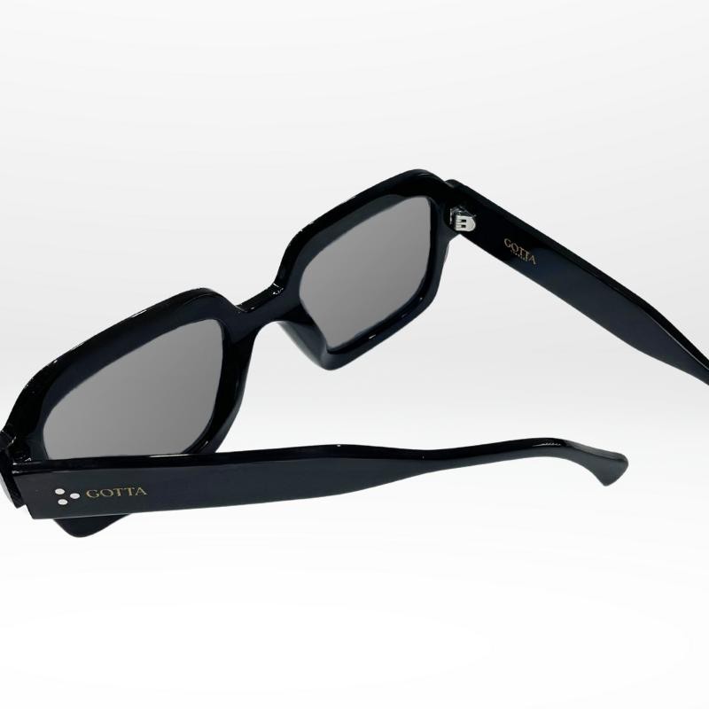 WAY – Lunettes de soleil carrées noires homme | GOTTA Eyewear
