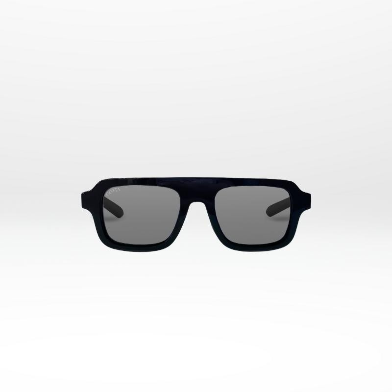 Lunettes RIDE – Monture noire ou grise avec branches écaille | Acétate premium
