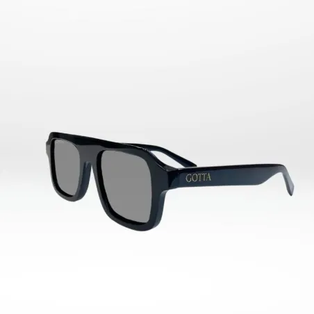 Lunettes RIDE – Monture noire ou grise avec branches écaille | Acétate premium