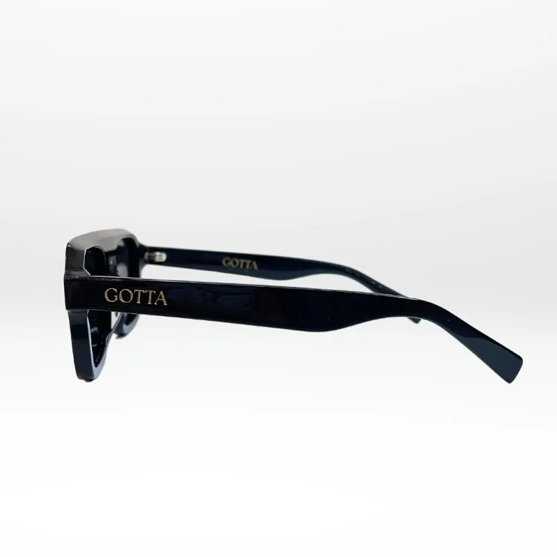 Lunettes RIDE – Monture noire ou grise avec branches écaille | Acétate premium