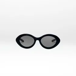 Lunettes FLOW – Style rétro 70’s, forme ovale en acétate noir ou écaille