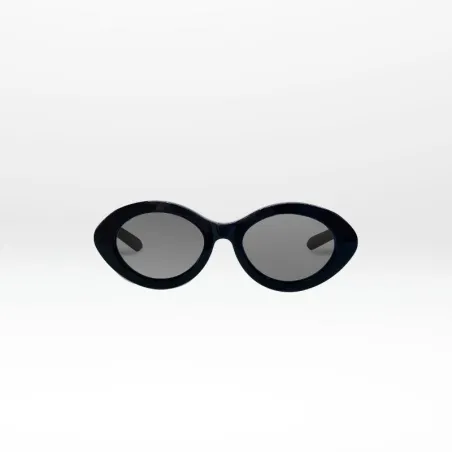 Lunettes FLOW – Style rétro 70’s, forme ovale en acétate noir ou écaille