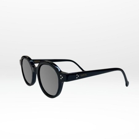 Lunettes Gotta LITE – Monture noire en acétate pour petit visage féminin | Élégante et discrète