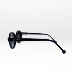 Lunettes Gotta LITE – Monture noire en acétate pour petit visage féminin | Élégante et discrète