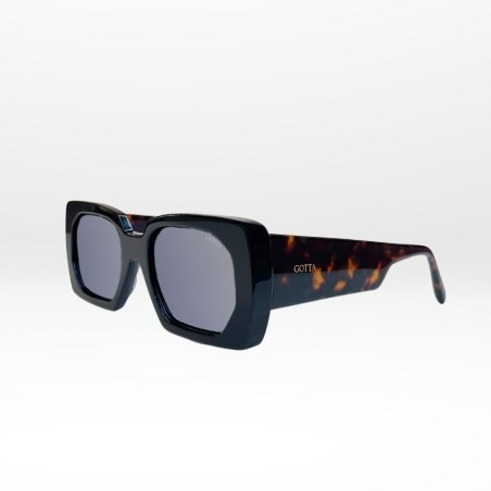 Lunettes PULSE – Monture bi-color femme en acétate, effet masque chic