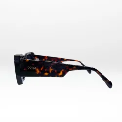Lunettes PULSE – Monture bi-color femme en acétate, effet masque chic