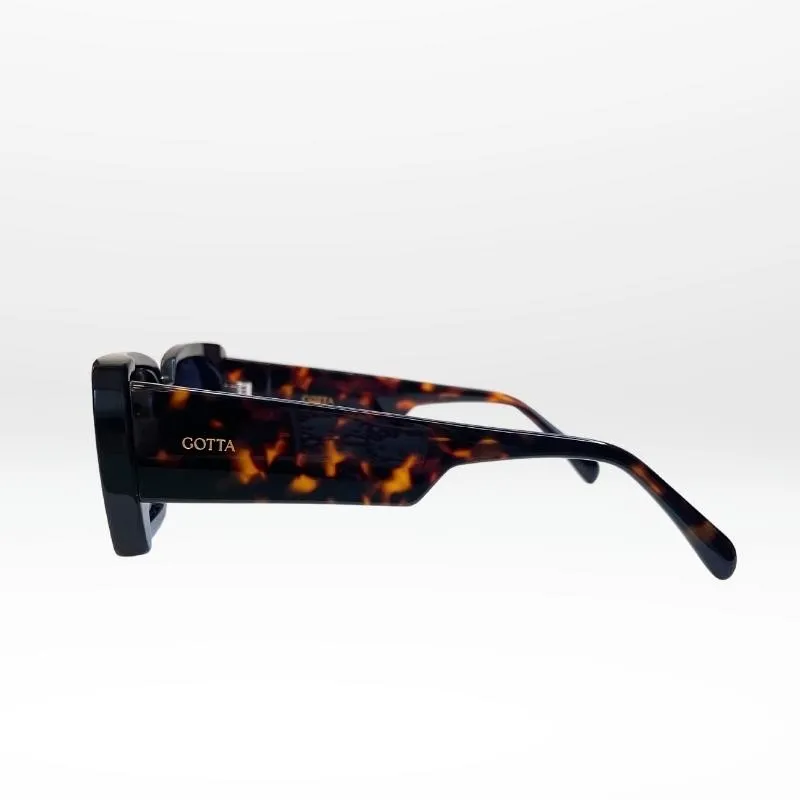 Lunettes PULSE – Monture bi-color femme en acétate, effet masque chic