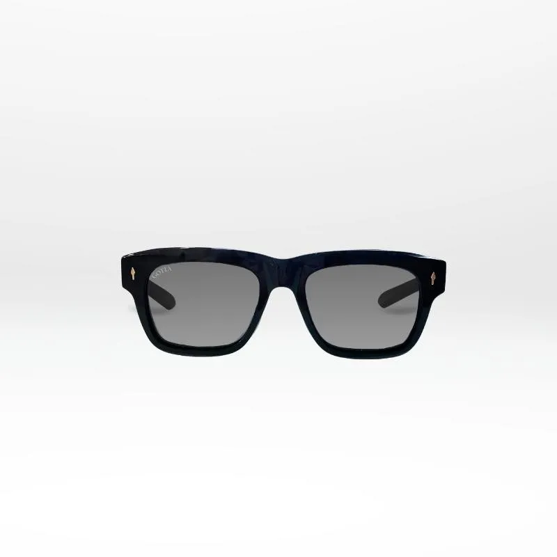 Modèle Rush Homme – Lunettes Noires ou Champagne, Grand Visage