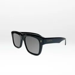 Modèle Rush Homme – Lunettes Noires ou Champagne, Grand Visage