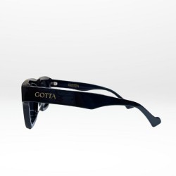 Modèle Rush Homme – Lunettes Noires ou Champagne, Grand Visage