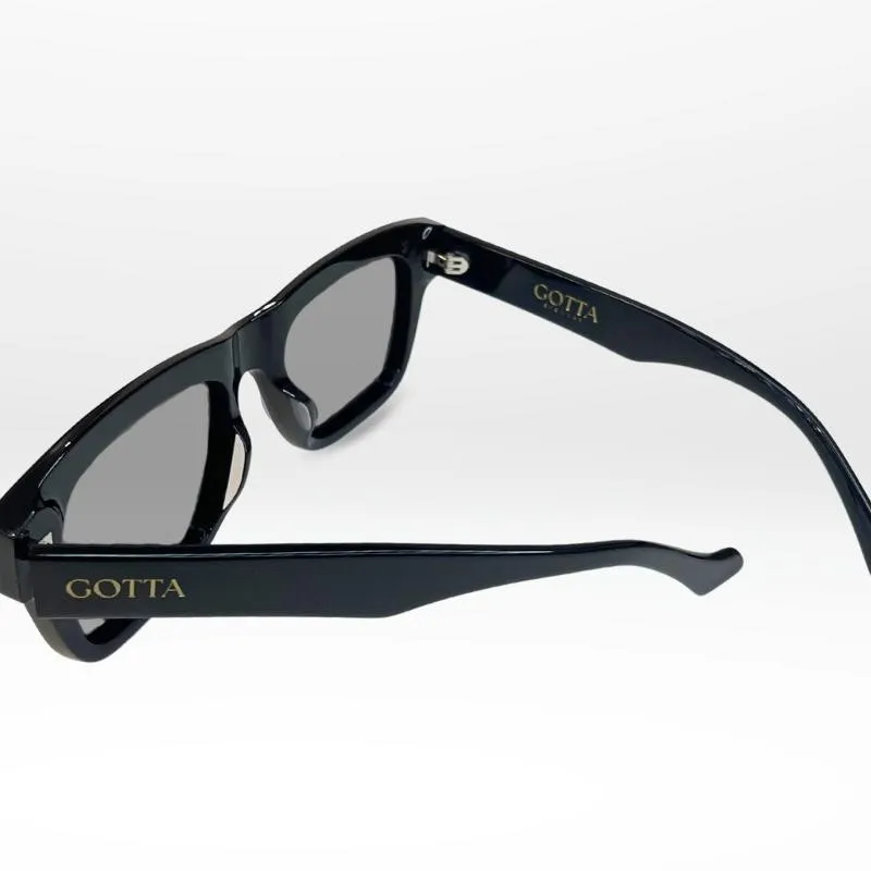 Modèle Rush Homme – Lunettes Noires ou Champagne, Grand Visage