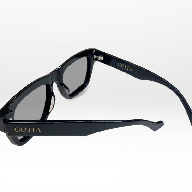 Modèle Rush Homme – Lunettes Noires ou Champagne, Grand Visage
